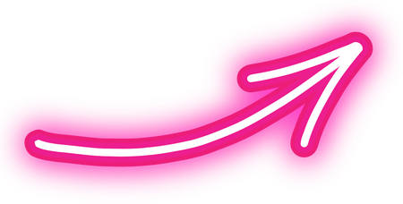 Neon Pink Arrow