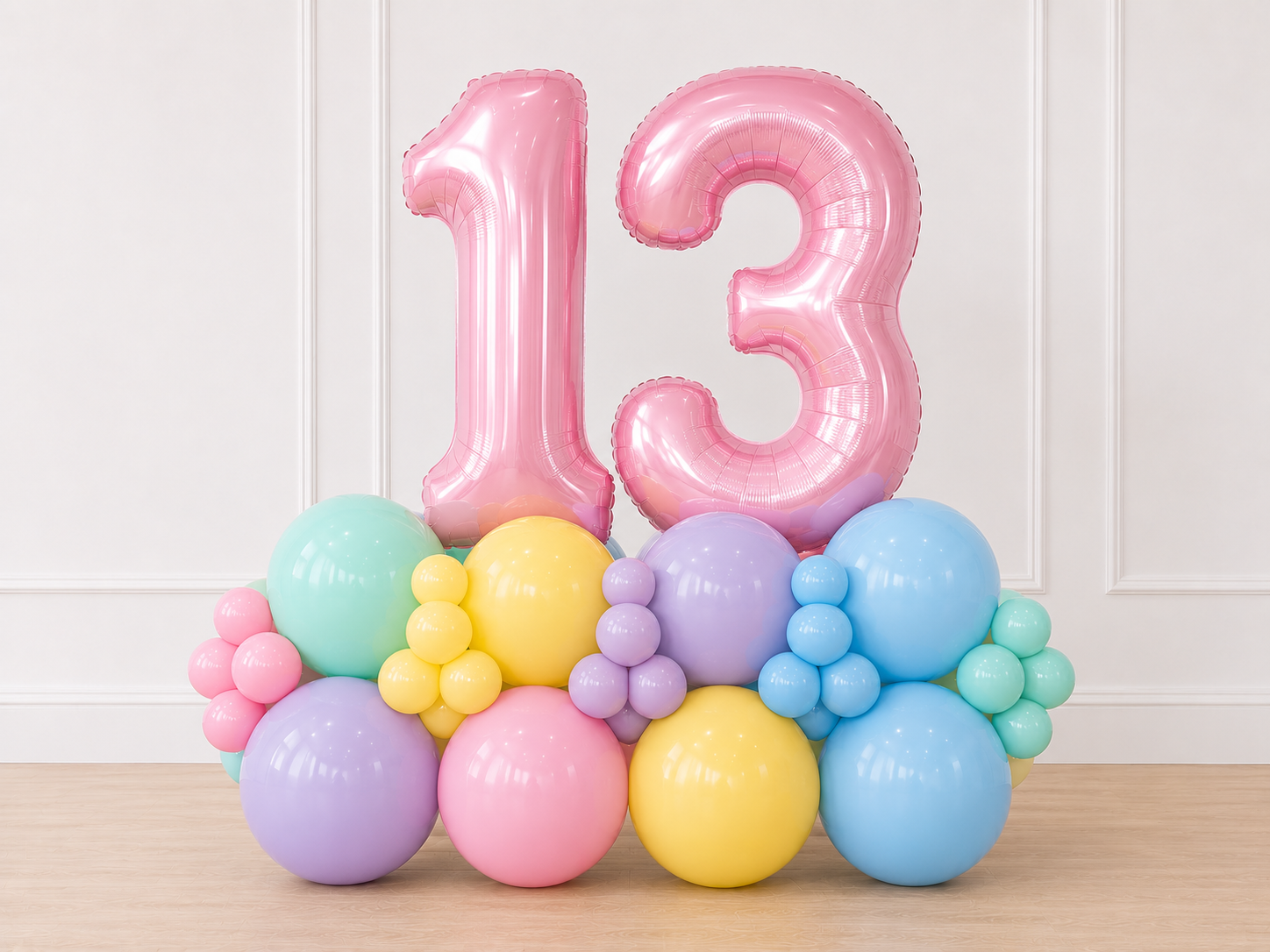 Balloon Stack - Pretty in Pink