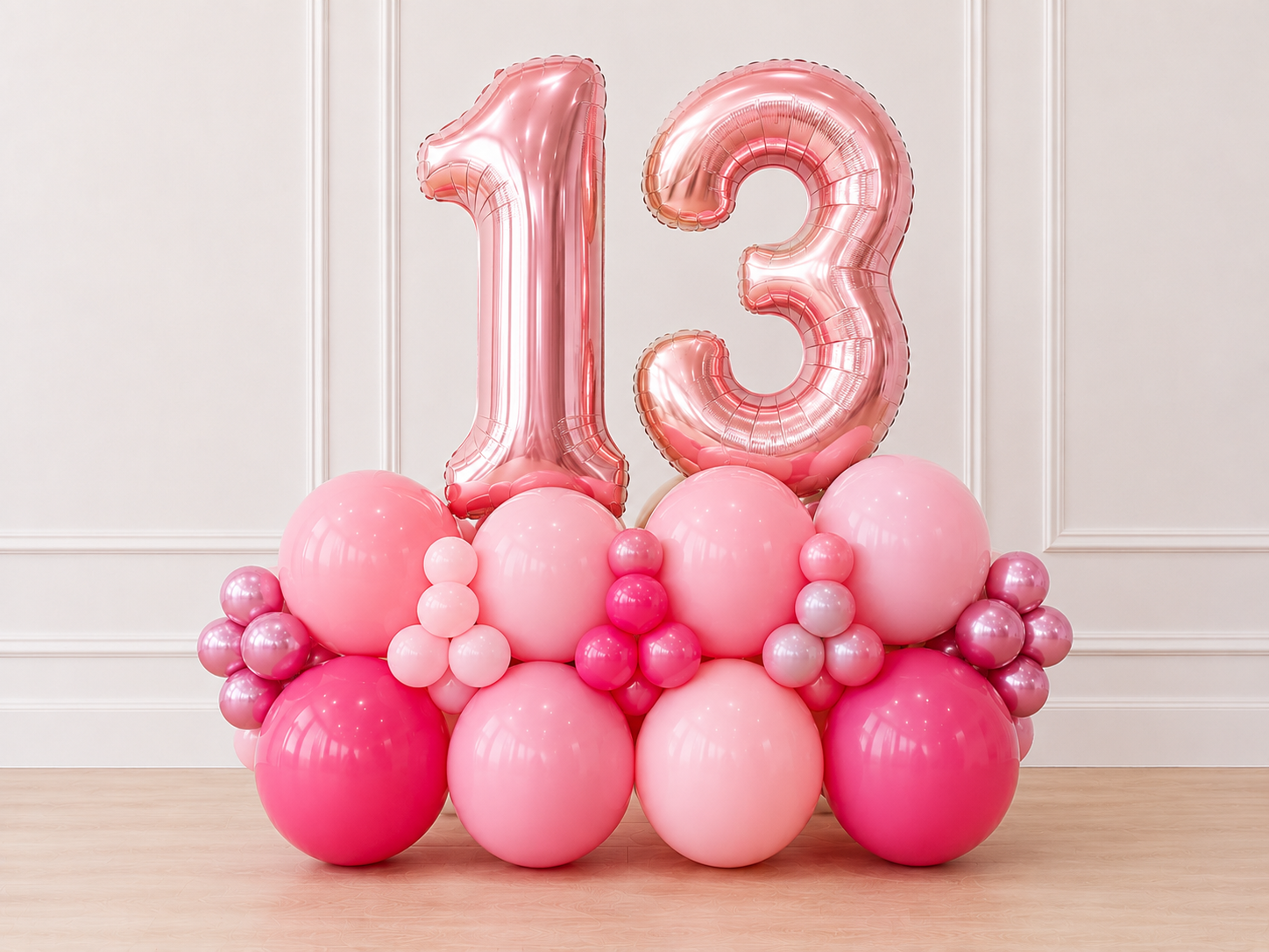 Balloon Stack - Pretty in Pink