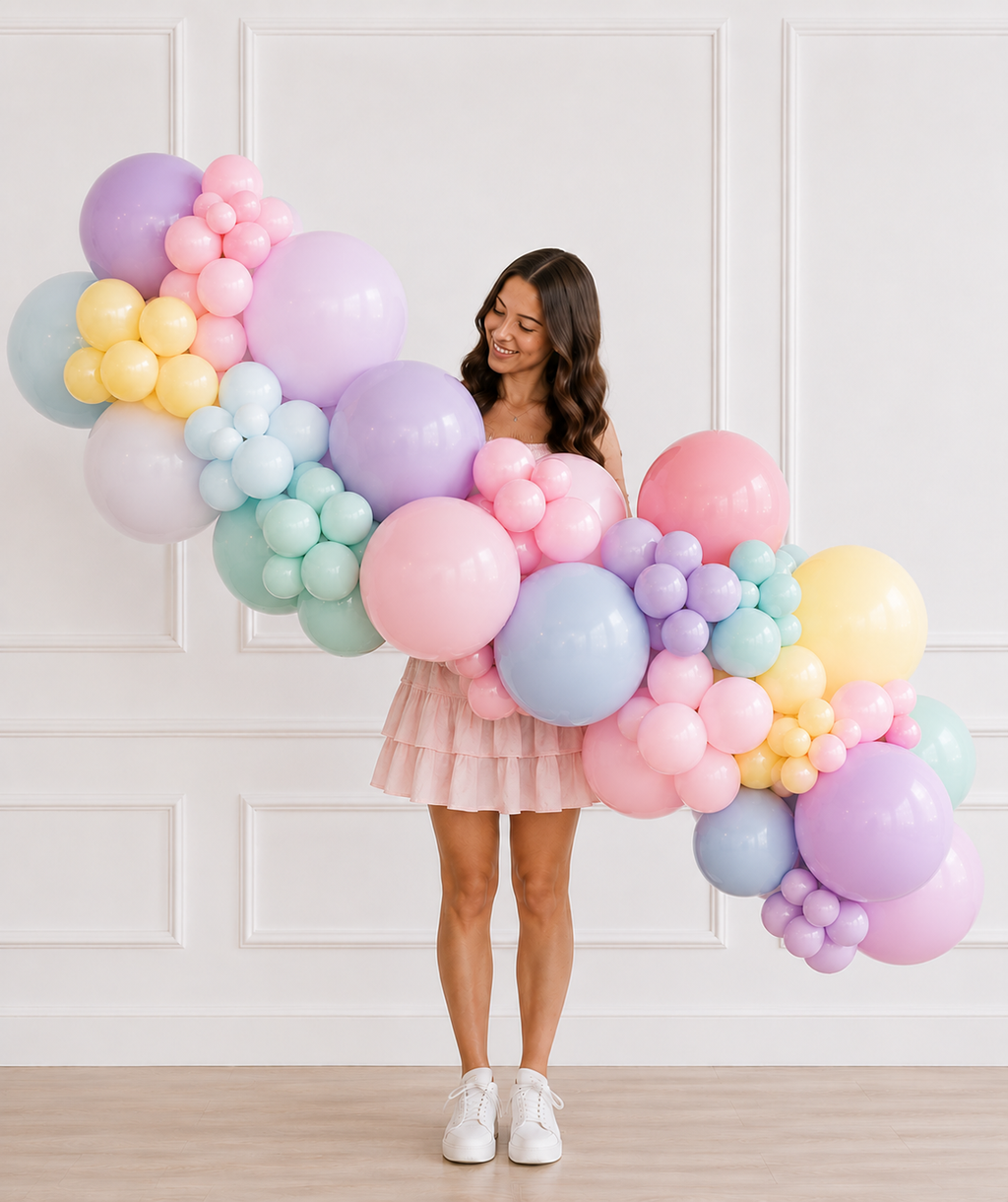 Balloon Garland - Primary Fun
