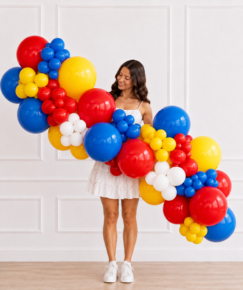 Balloon Garland - Primary Fun