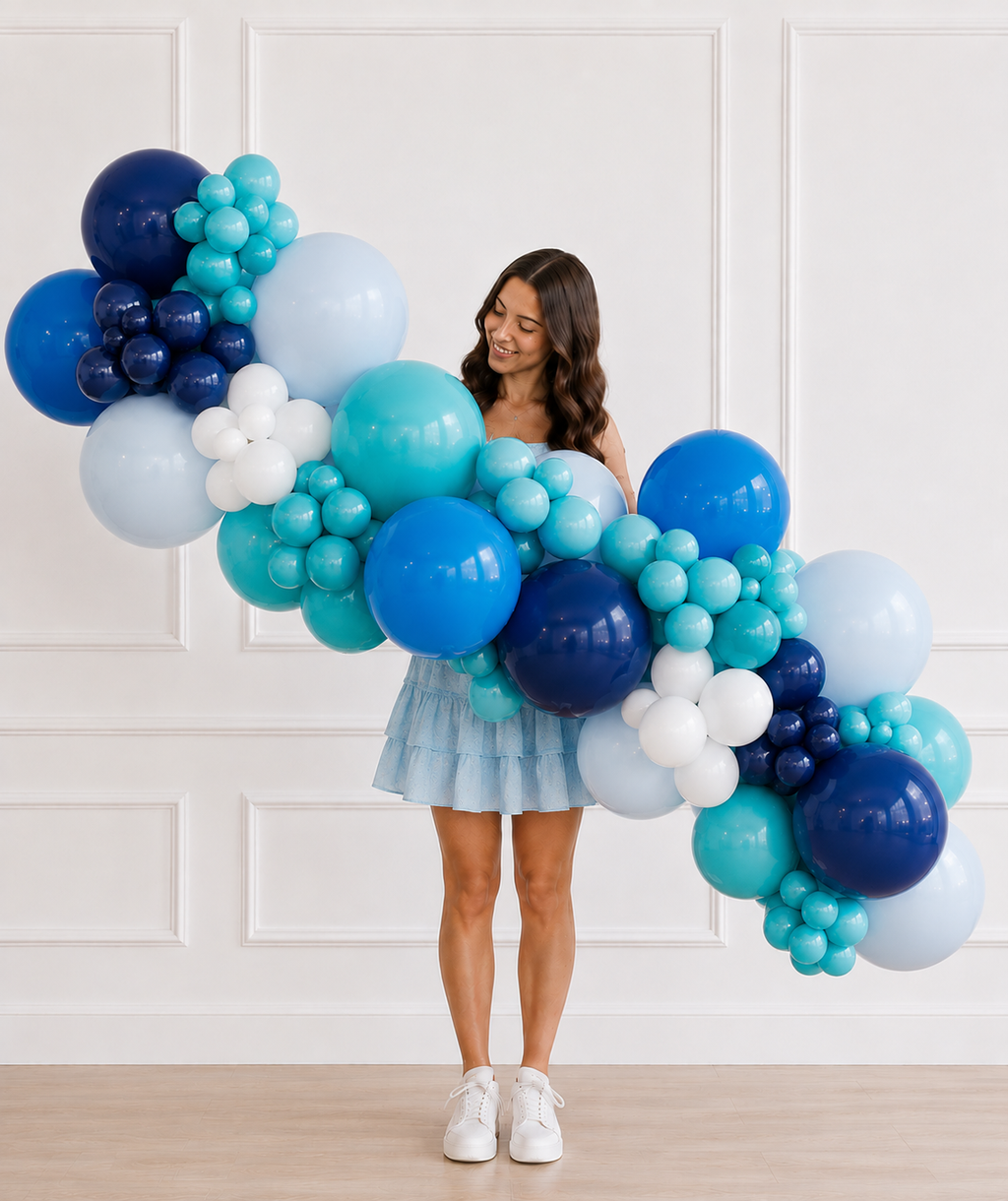 Balloon Garland - Primary Fun