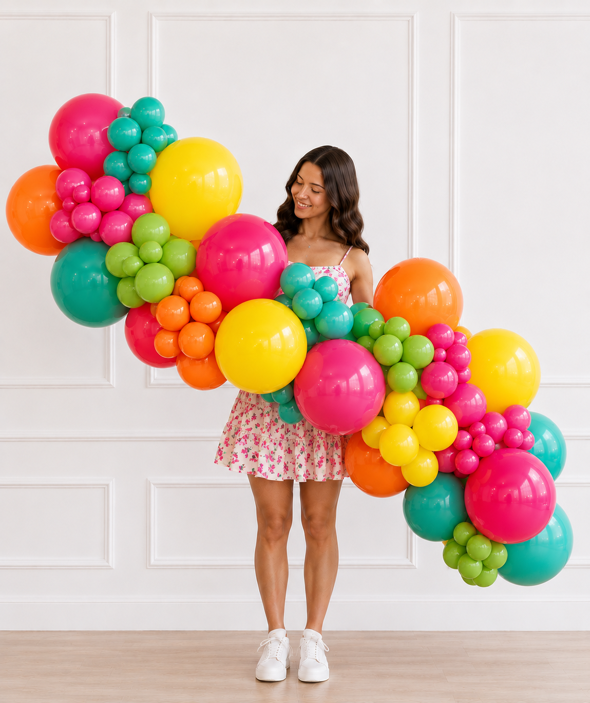 Balloon Garland - Primary Fun