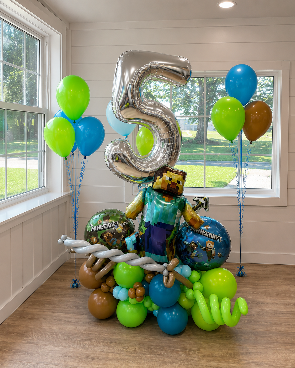 Custom balloon installation